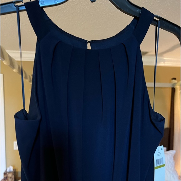 NEW SLNY FASHIONS FLORAL PRINT HALTER MAXI DRESS - Picture 3 of 12